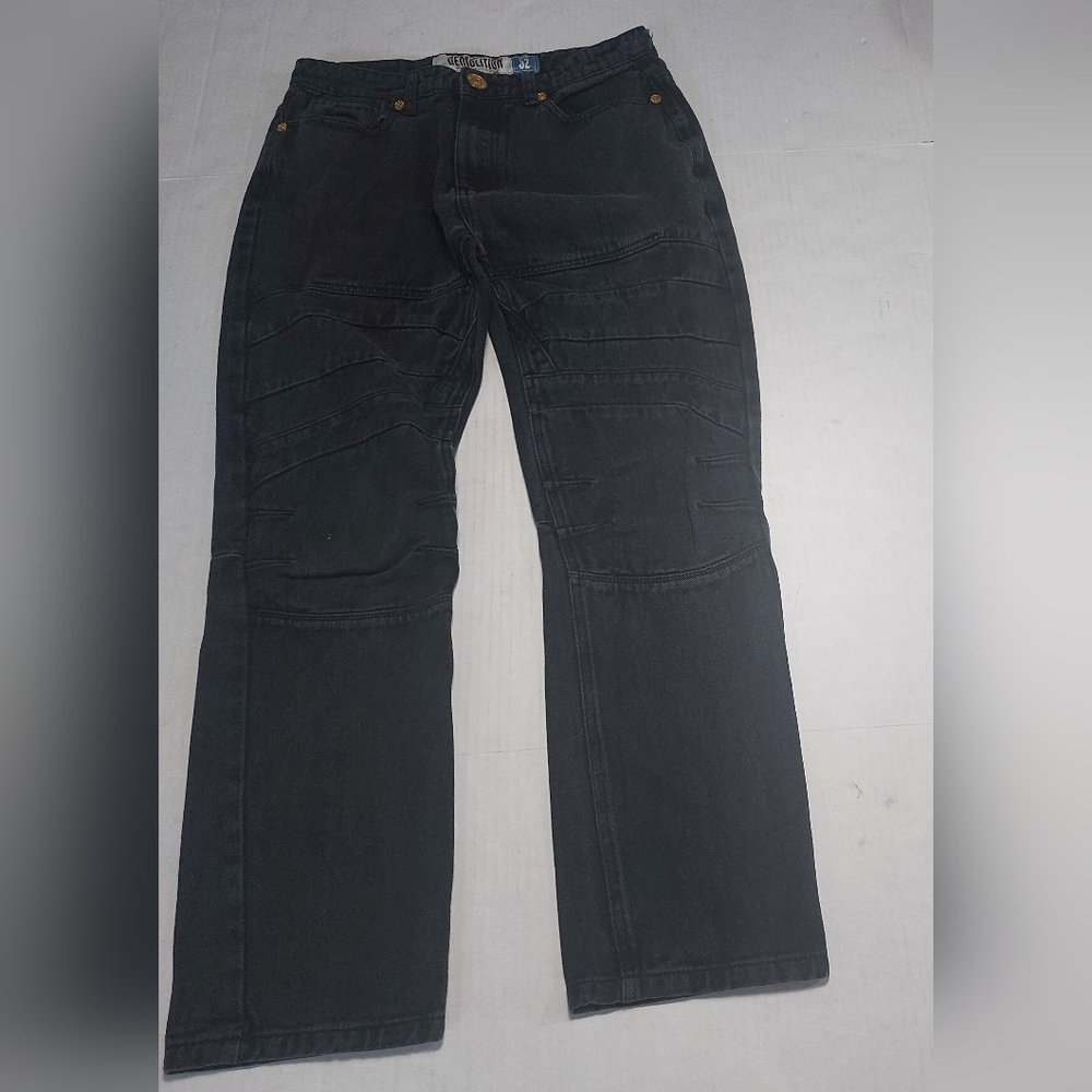 Demolition Denim Black Jeans Size W32.